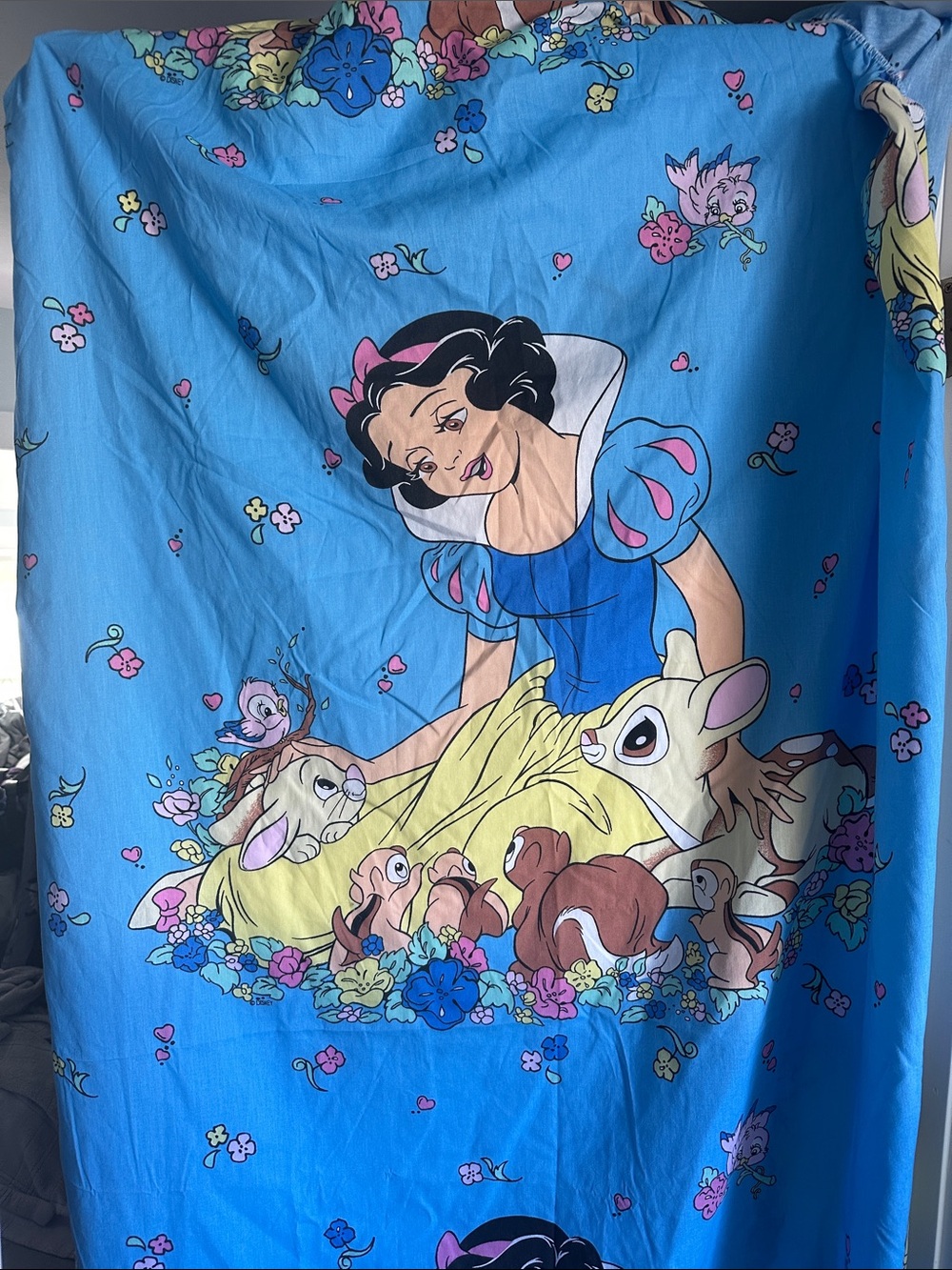 Snow White Vintage Disney Twin Fitted Sheet